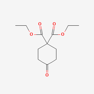molecular formula C12H18O5 B1305835 Diethyl 4-oxocyclohexane-1,1-dicarboxylate CAS No. 55704-60-4