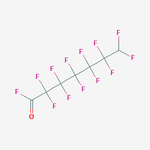 molecular formula C7HF13O B1305838 2,2,3,3,4,4,5,5,6,6,7,7-dodecafluoroheptanoyl Fluoride CAS No. 5927-65-1
