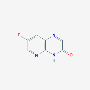 7-Fluoropyrido[2,3-b]pyrazin-3(4h)-one