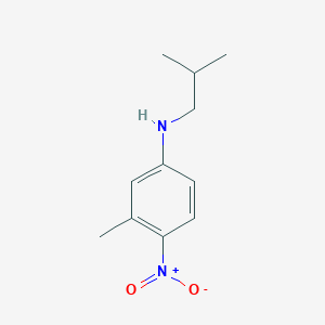 3-methyl-N-(2-methylpropyl)-4-nitroaniline