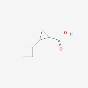 2-Cyclobutylcyclopropane-1-carboxylic acid