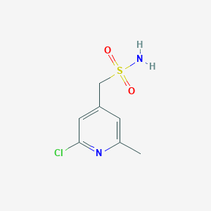 (2-Chloro-6-methylpyridin-4-yl)methanesulfonamide