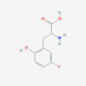 2-Amino-3-(5-fluoro-2-hydroxyphenyl)propanoicacidhcl