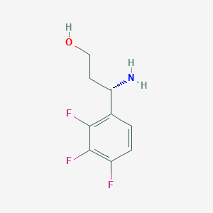 (3S)-3-Amino-3-(2,3,4-trifluorophenyl)propan-1-OL