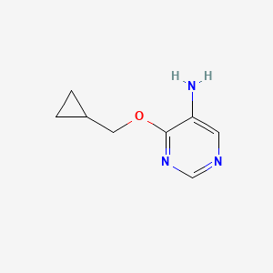 4-(Cyclopropylmethoxy)pyrimidin-5-amine