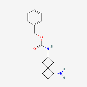 Benzyl ((2S,4r,5R)-5-aminospiro[3.3]heptan-2-yl)carbamate