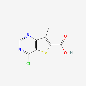 4-Chloro-7-methylthieno[3,2-d]pyrimidine-6-carboxylic acid