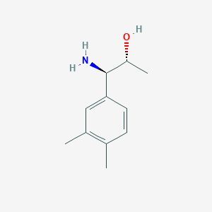 (1R,2R)-1-Amino-1-(3,4-dimethylphenyl)propan-2-OL