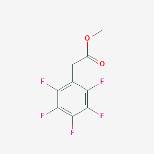 molecular formula C9H5F5O2 B130588 2,3,4,5,6-五氟苯基乙酸甲酯 CAS No. 145682-85-5