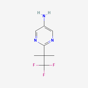 2-(1,1,1-Trifluoro-2-methylpropan-2-yl)pyrimidin-5-amine