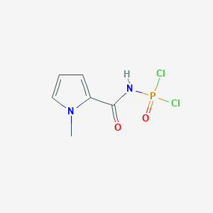 (1-methyl-1H-pyrrol-2-yl)carbonylphosphoramidic dichloride