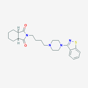 molecular formula C23H30N4O2S B130592 佩罗西酮 CAS No. 150915-41-6
