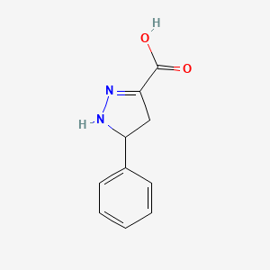 5-Phenyl-4,5-dihydro-1H-pyrazole-3-carboxylicacid