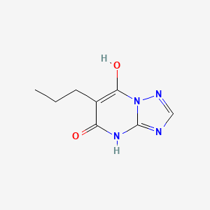 7-hydroxy-6-propyl-4H,5H-[1,2,4]triazolo[1,5-a]pyrimidin-5-one