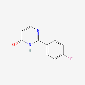 2-(4-Fluorophenyl)-4(3H)-pyrimidinone