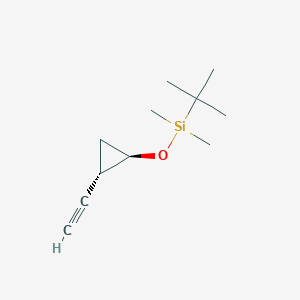 tert-butyl-[(1R,2S)-2-ethynylcyclopropyl]oxy-dimethylsilane