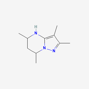 2,3,5,7-Tetramethyl-4H,5H,6H,7H-pyrazolo[1,5-a]pyrimidine