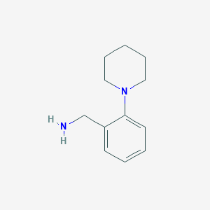 B1305958 2-Piperidinobenzylamine CAS No. 72752-54-6