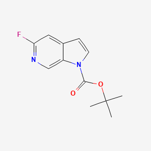 tert-butyl 5-fluoro-1H-pyrrolo[2,3-c]pyridine-1-carboxylate