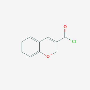 molecular formula C10H7ClO2 B1305967 2H-chromene-3-carbonyl chloride CAS No. 41873-72-7