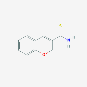 molecular formula C10H9NOS B1305968 2H-chromene-3-carbothioamide CAS No. 423768-57-4