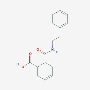 molecular formula C16H19NO3 B1305974 6-Phenethylcarbamoyl-cyclohex-3-enecarboxylic acid CAS No. 351982-48-4