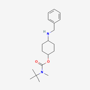 Tert-butyl 4-(benzylamino)cyclohexyl methylcarbamate