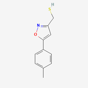 [5-(4-Methylphenyl)-1,2-oxazol-3-YL]methanethiol