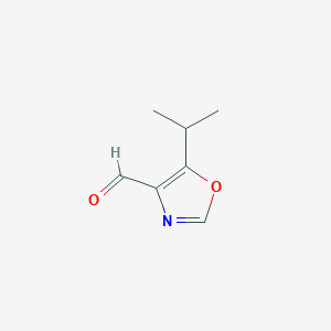 5-(Propan-2-yl)-1,3-oxazole-4-carbaldehyde