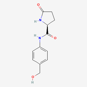 (S)-N-(4-(Hydroxymethyl)phenyl)-5-oxopyrrolidine-2-carboxamide