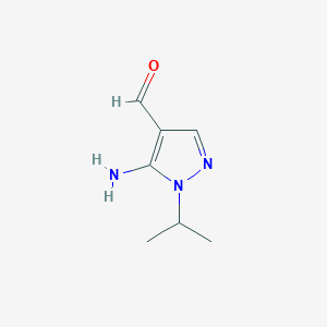 5-Amino-1-isopropyl-1H-pyrazole-4-carbaldehyde