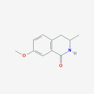 7-Methoxy-3-methyl-3,4-dihydroisoquinolin-1(2h)-one