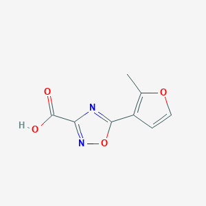 5-(2-Methylfuran-3-yl)-1,2,4-oxadiazole-3-carboxylic acid