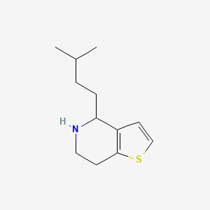 4-(3-Methylbutyl)-4H,5H,6H,7H-thieno[3,2-c]pyridine