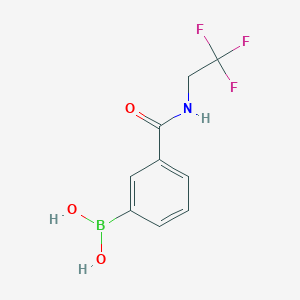 {3-[(2,2,2-Trifluoroethyl)carbamoyl]phenylboronic acid