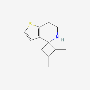 3,4-Dimethyl-6',7'-dihydro-5'H-spiro[cyclobutane-1,4'-thieno[3,2-c]pyridine]