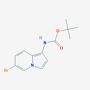 tert-Butyl(6-bromoindolizin-1-yl)carbamate