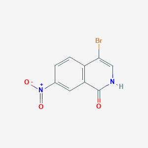 4-bromo-7-nitroisoquinolin-1(2H)-one