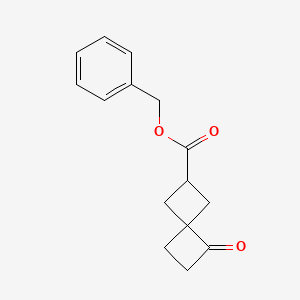 Benzyl cis-7-oxospiro[3.3]heptane-2-carboxylate