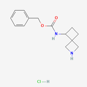 Benzyl 2-azaspiro[3.3]heptan-5-ylcarbamate hcl