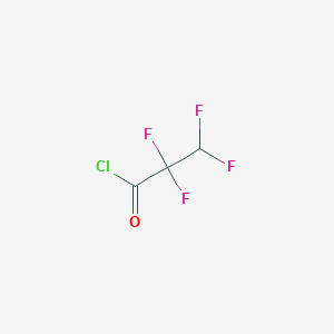 molecular formula C3HClF4O B1306015 2,2,3,3-四氟丙酰氯 CAS No. 663-73-0