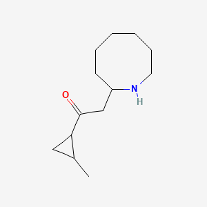 2-(Azocan-2-yl)-1-(2-methylcyclopropyl)ethan-1-one