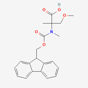 2-({[(9H-fluoren-9-yl)methoxy]carbonyl}(methyl)amino)-3-methoxy-2-methylpropanoic acid