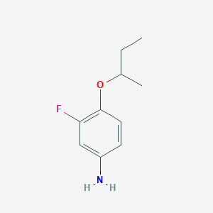 4-(Butan-2-yloxy)-3-fluoroaniline