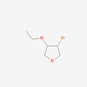 3-Bromo-4-ethoxyoxolane