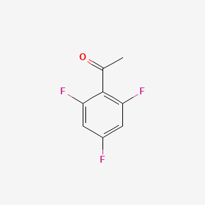 molecular formula C8H5F3O B1306031 2',4',6'-三氟乙酰苯酮 CAS No. 51788-77-3