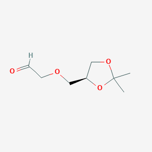 (S)-2-((2,2-Dimethyl-1,3-dioxolan-4-YL)methoxy)acetaldehyde