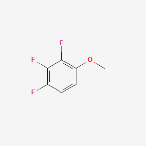 molecular formula C7H5F3O B1306034 2,3,4-三氟苯甲醚 CAS No. 203245-16-3