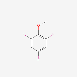 molecular formula C7H5F3O B1306036 2,4,6-三氟苯甲醚 CAS No. 219998-30-8