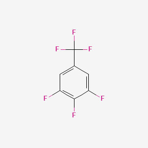 molecular formula C7H2F6 B1306045 3,4,5-三氟苯三氟甲基 CAS No. 80172-04-9